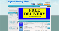 Desktop Screenshot of flymailflies.co.uk